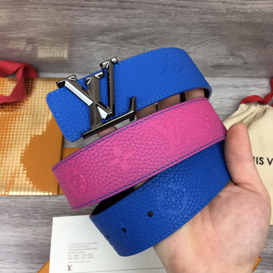 Louis Vuitton Gradient Shape 40MM Reversible Belt - PerfectKickZ