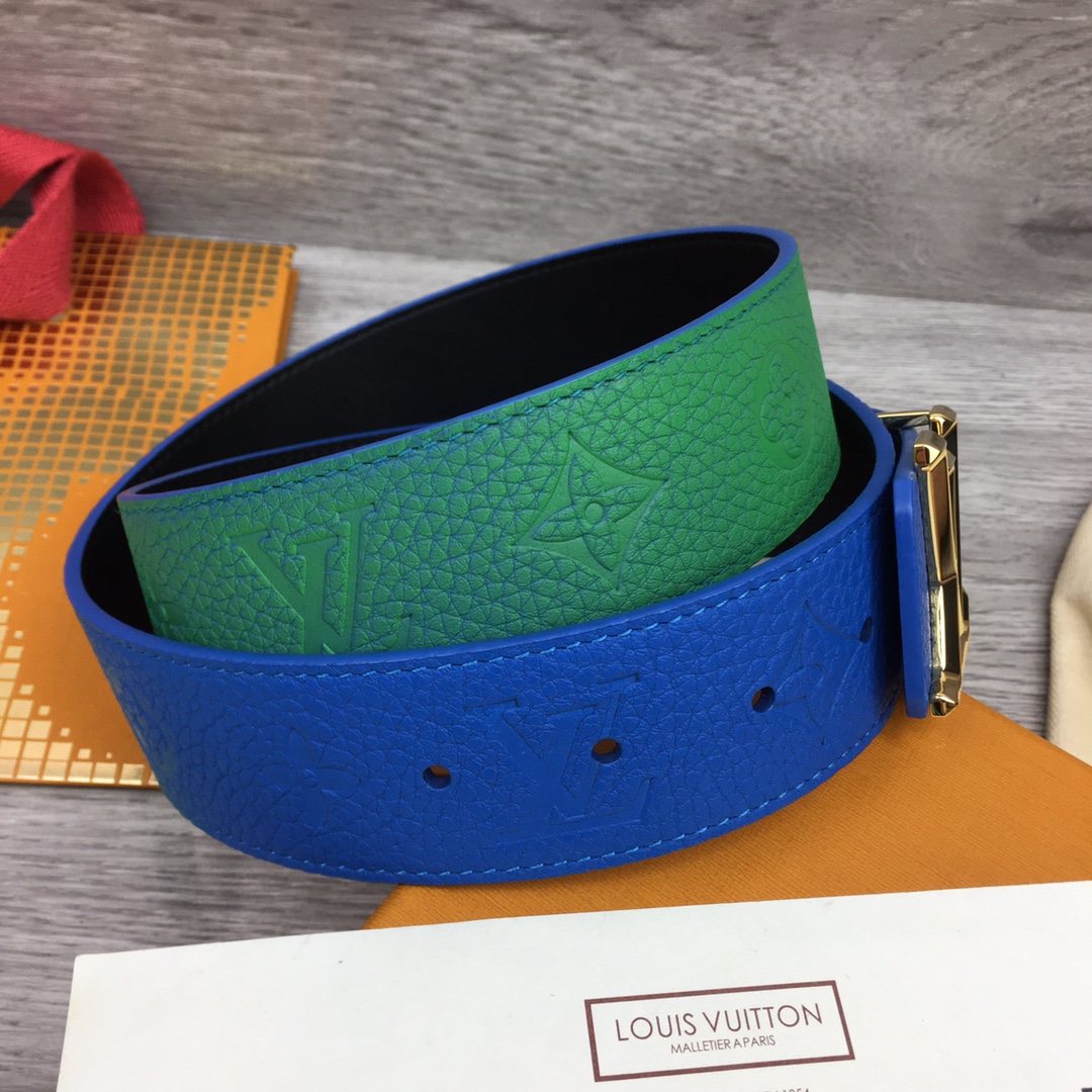 Louis Vuitton Gradient Shape 40MM Reversible Belt - PerfectKickZ