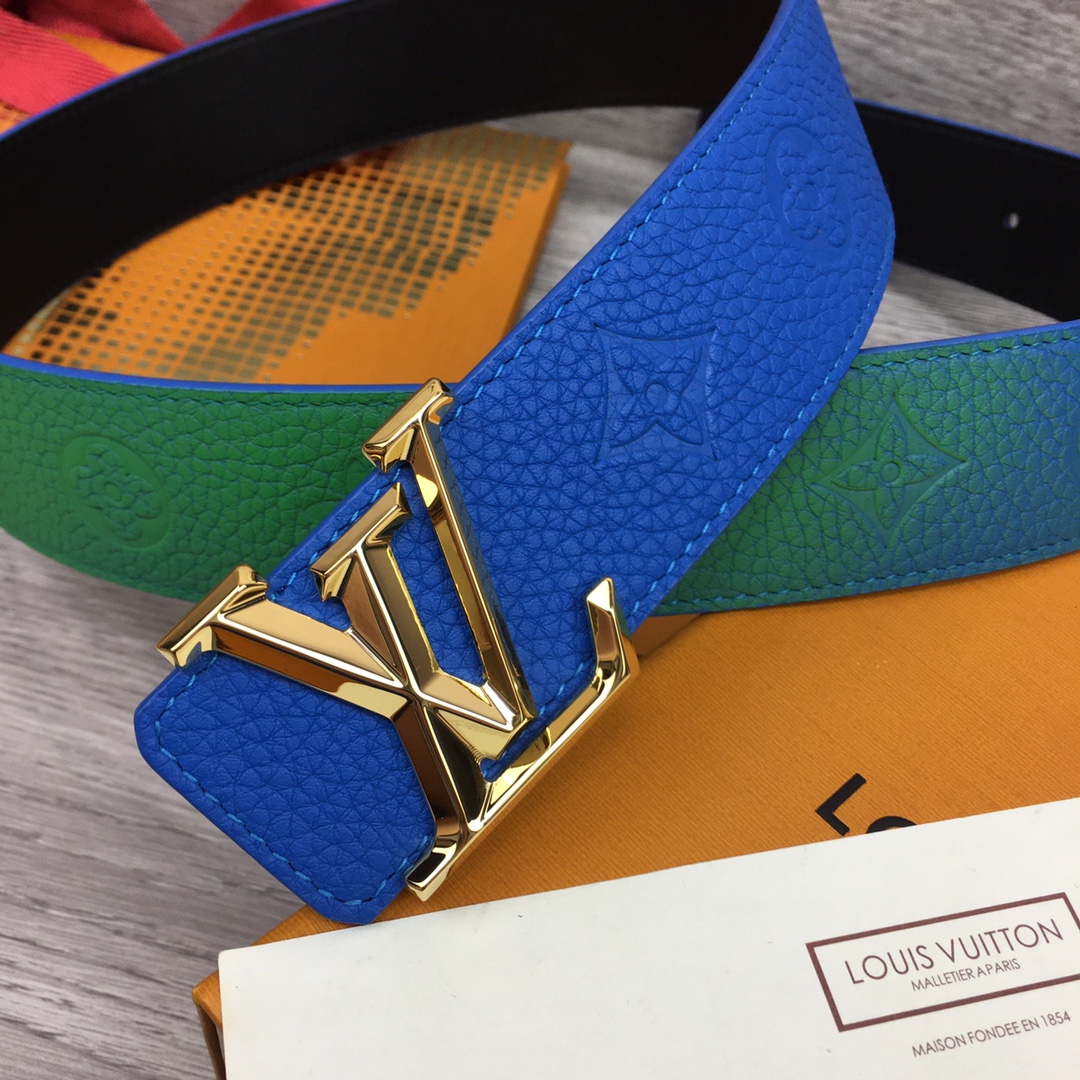 Louis Vuitton Gradient Shape 40MM Reversible Belt - PerfectKickZ