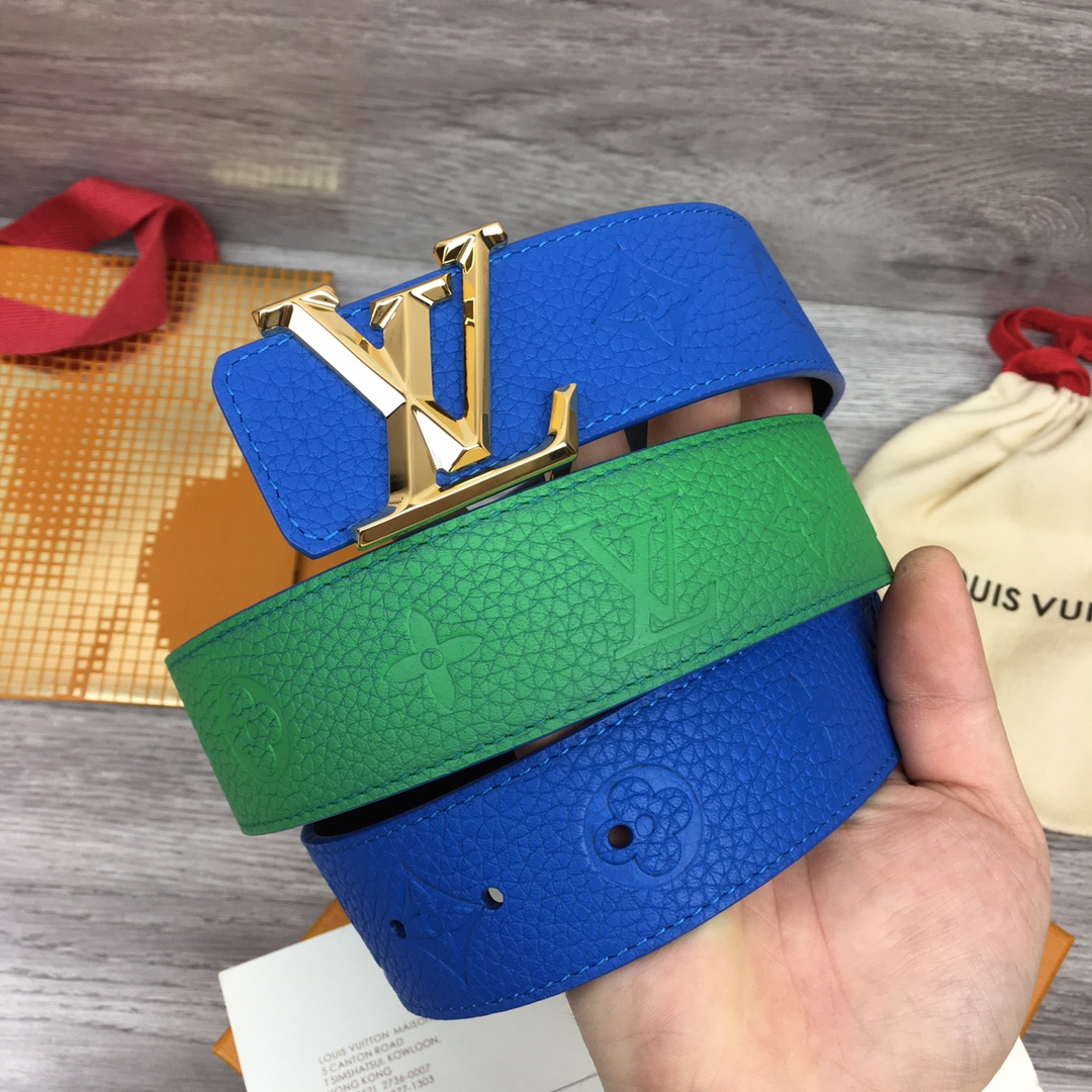 Louis Vuitton Gradient Shape 40MM Reversible Belt - PerfectKickZ