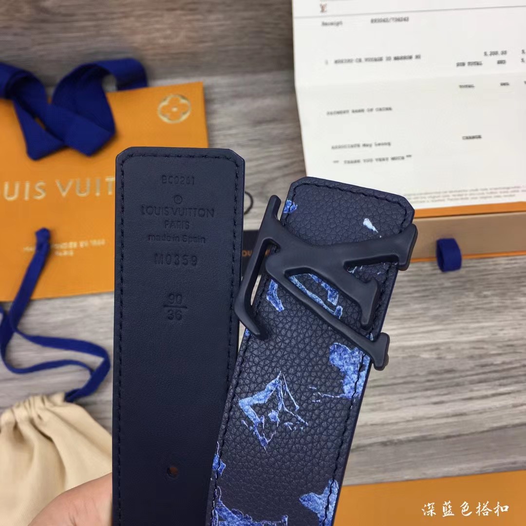 Louis Vuitton Gradient Shape 40MM Reversible Belt - PerfectKickZ