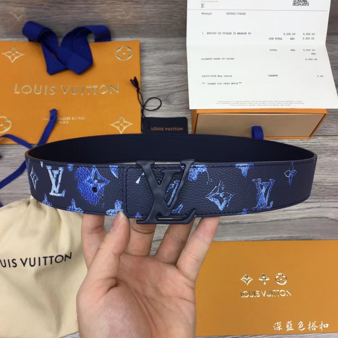 Louis Vuitton Gradient Shape 40MM Reversible Belt - PerfectKickZ
