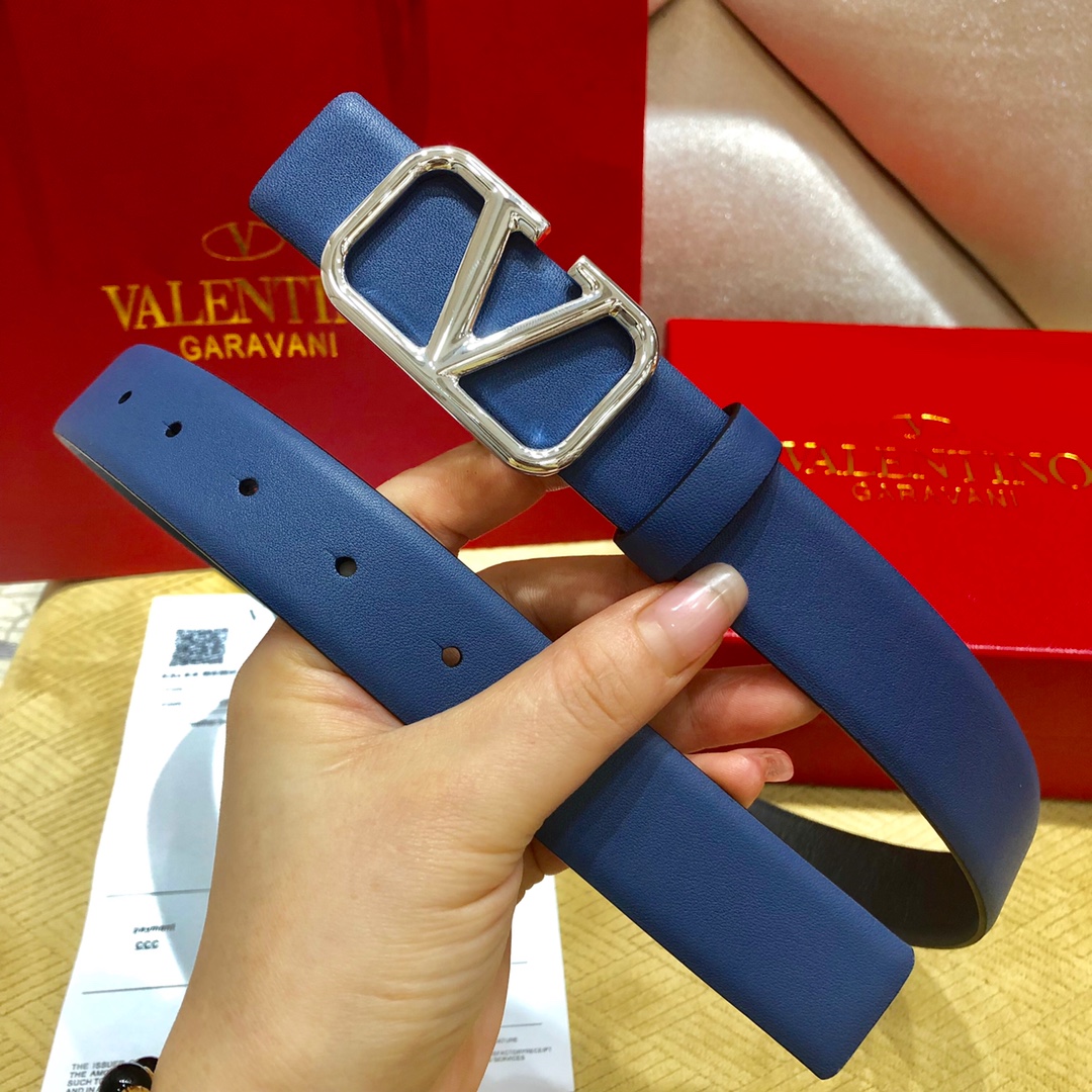 Valenti VLogo Signature 30MM Reversible Belt - PerfectKickZ