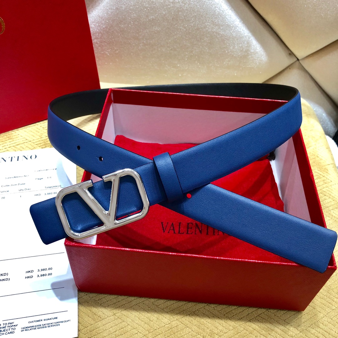 Valenti VLogo Signature 30MM Reversible Belt - PerfectKickZ