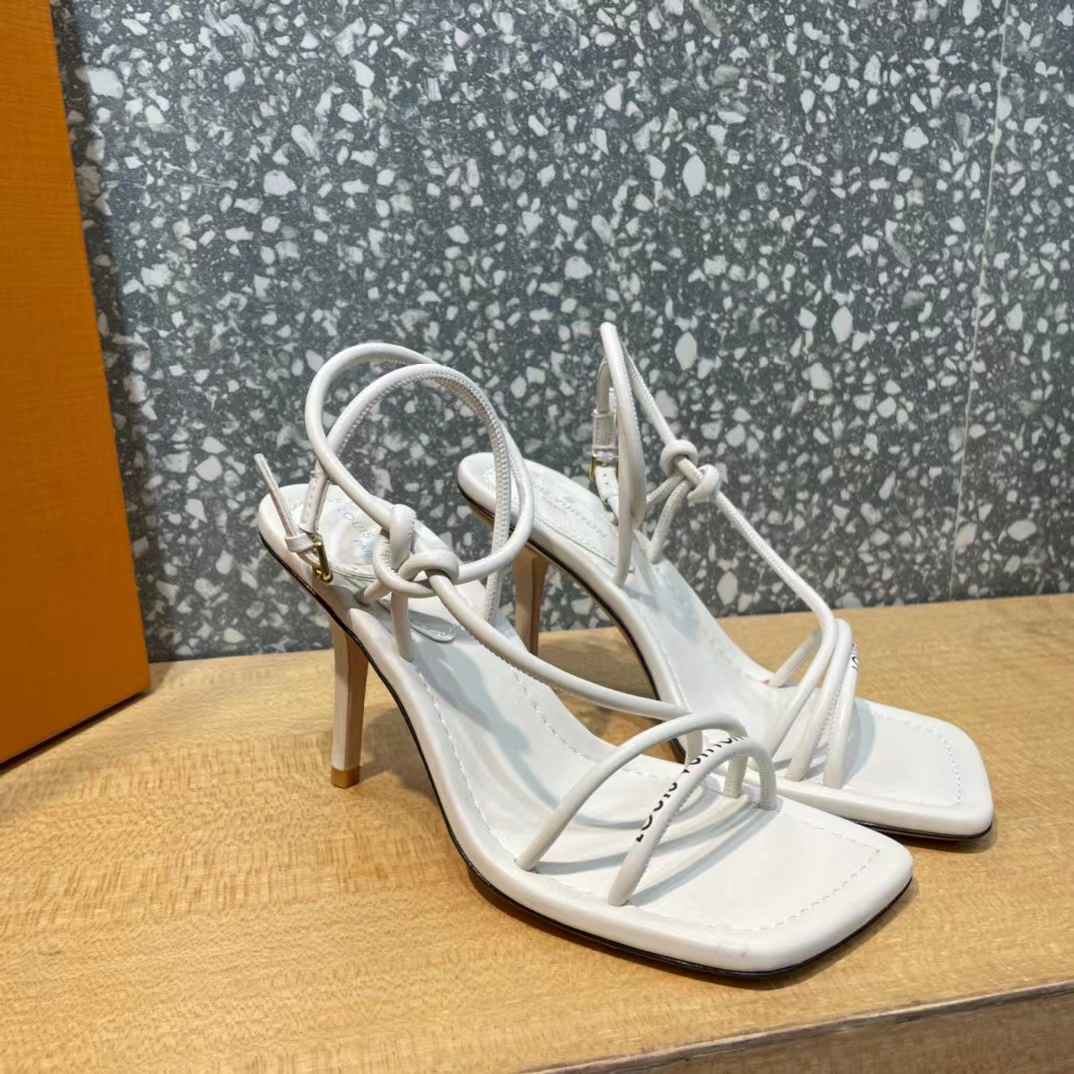 Louis Vuitton Sandals For Women In White - PerfectKickZ