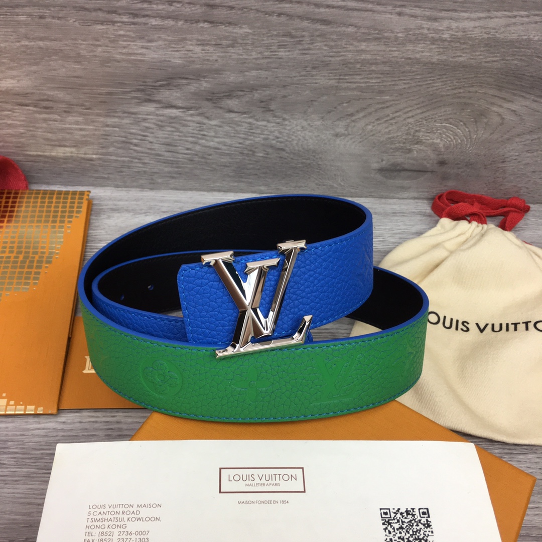Louis Vuitton Gradient Shape 40MM Reversible Belt - PerfectKickZ