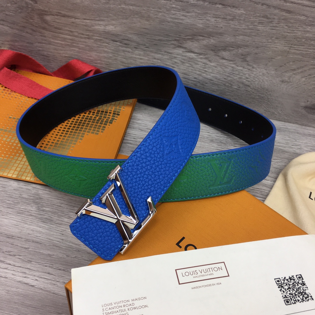 Louis Vuitton Gradient Shape 40MM Reversible Belt - 
