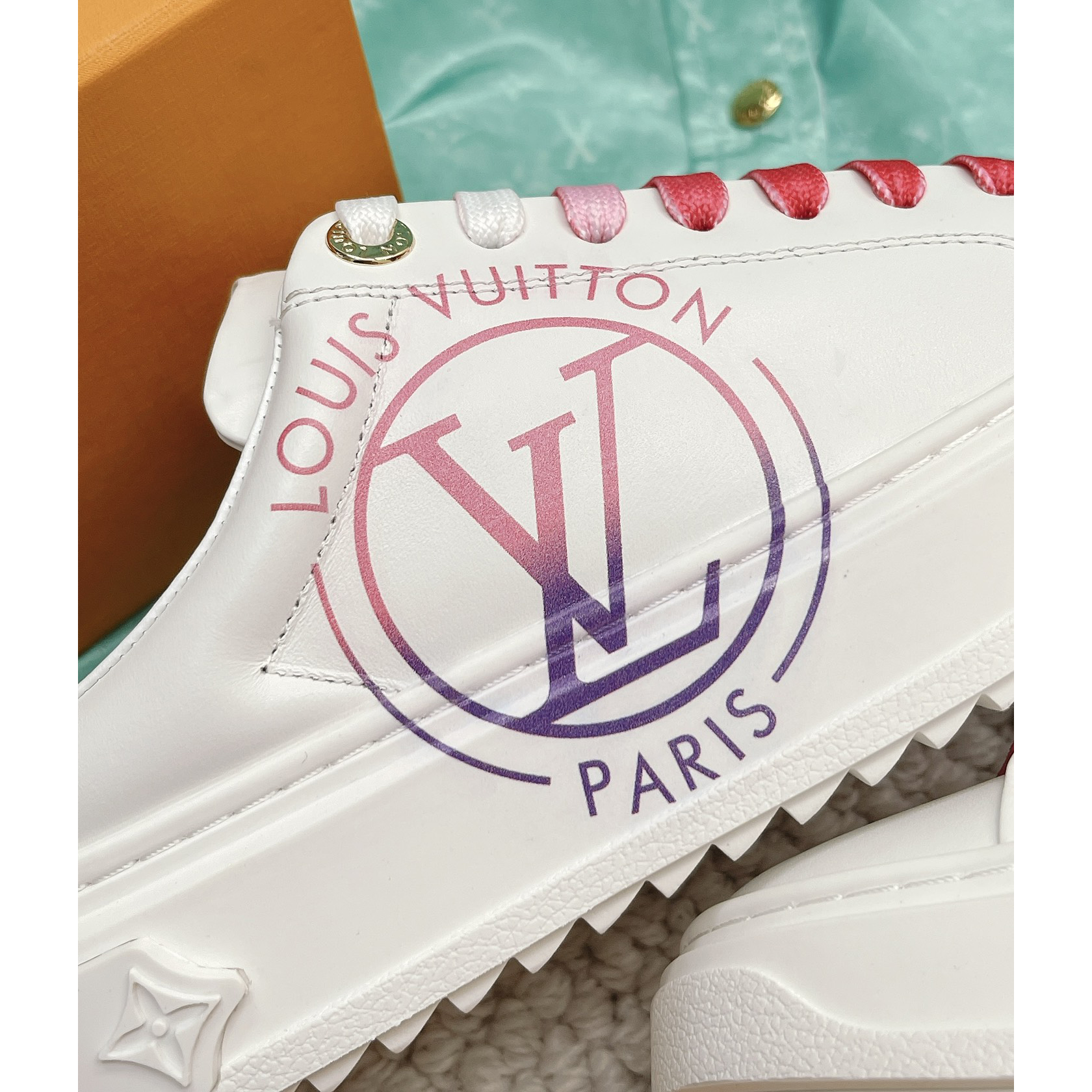 Louis Vuitton Time Out Open Back Sneaker - PerfectKickZ