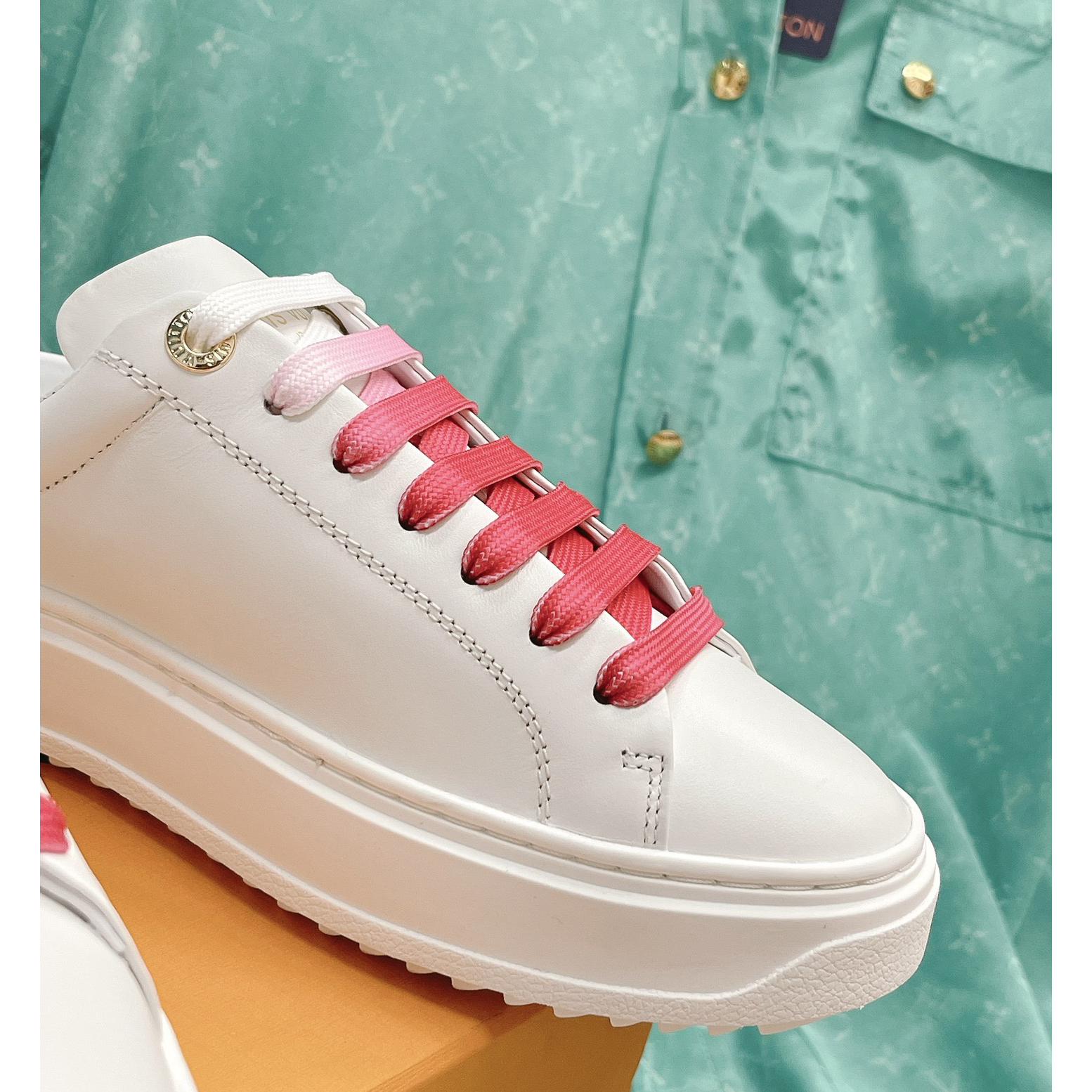 Louis Vuitton Time Out Open Back Sneaker - PerfectKickZ