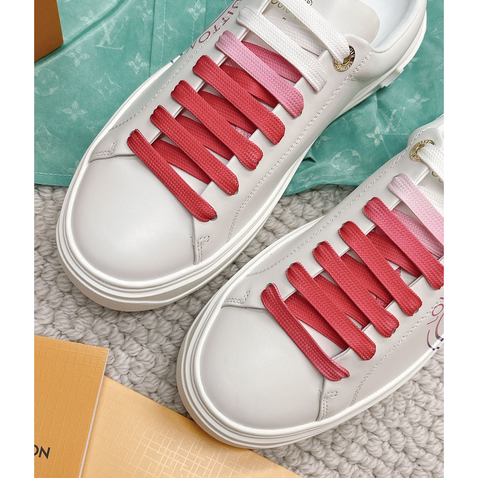 Louis Vuitton Time Out Open Back Sneaker - PerfectKickZ