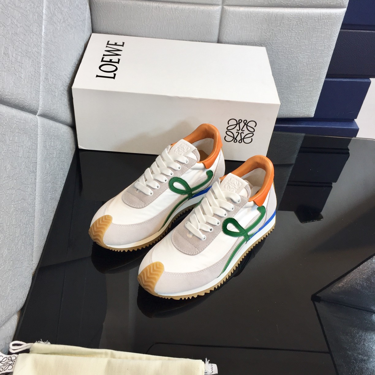 Loewe Flow Runner In Calfskin - PerfectKickZ