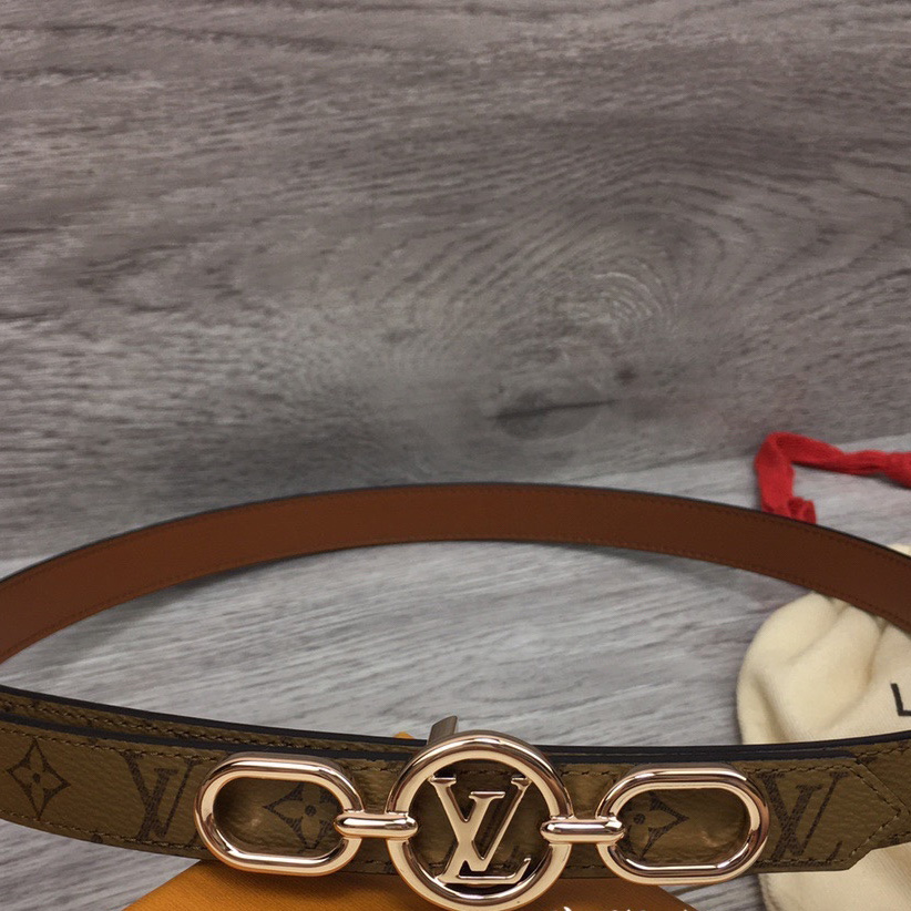 Louis Vuitton Squared LV 20mm Belt - PerfectKickZ