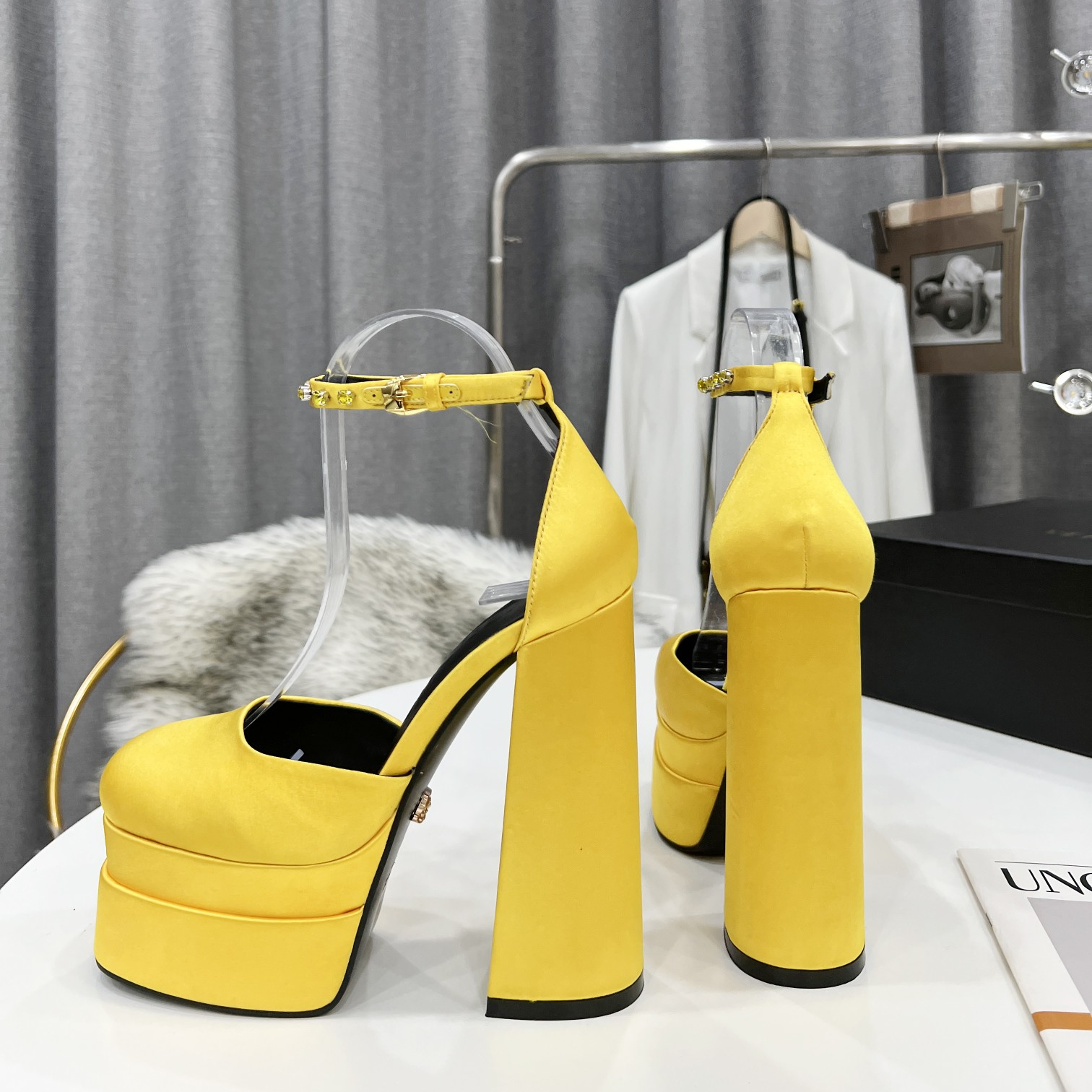 Versace High Heel Sandals - PerfectKickZ