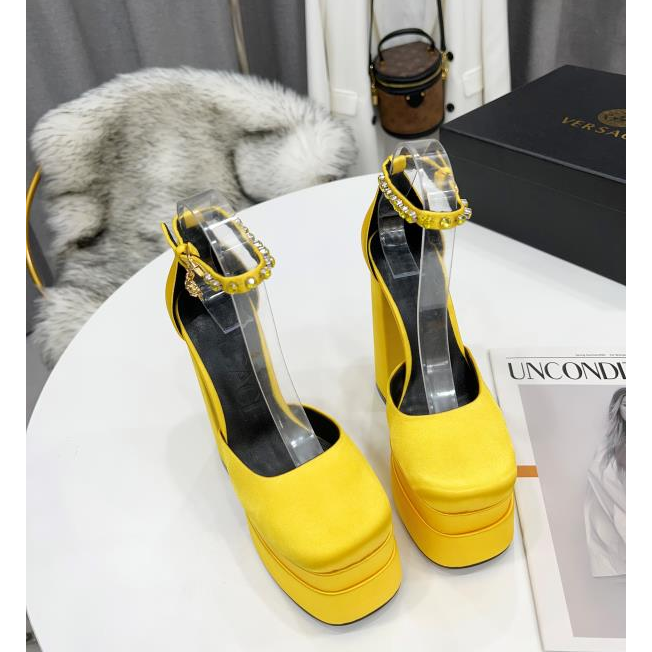 Versace High Heel Sandals - PerfectKickZ