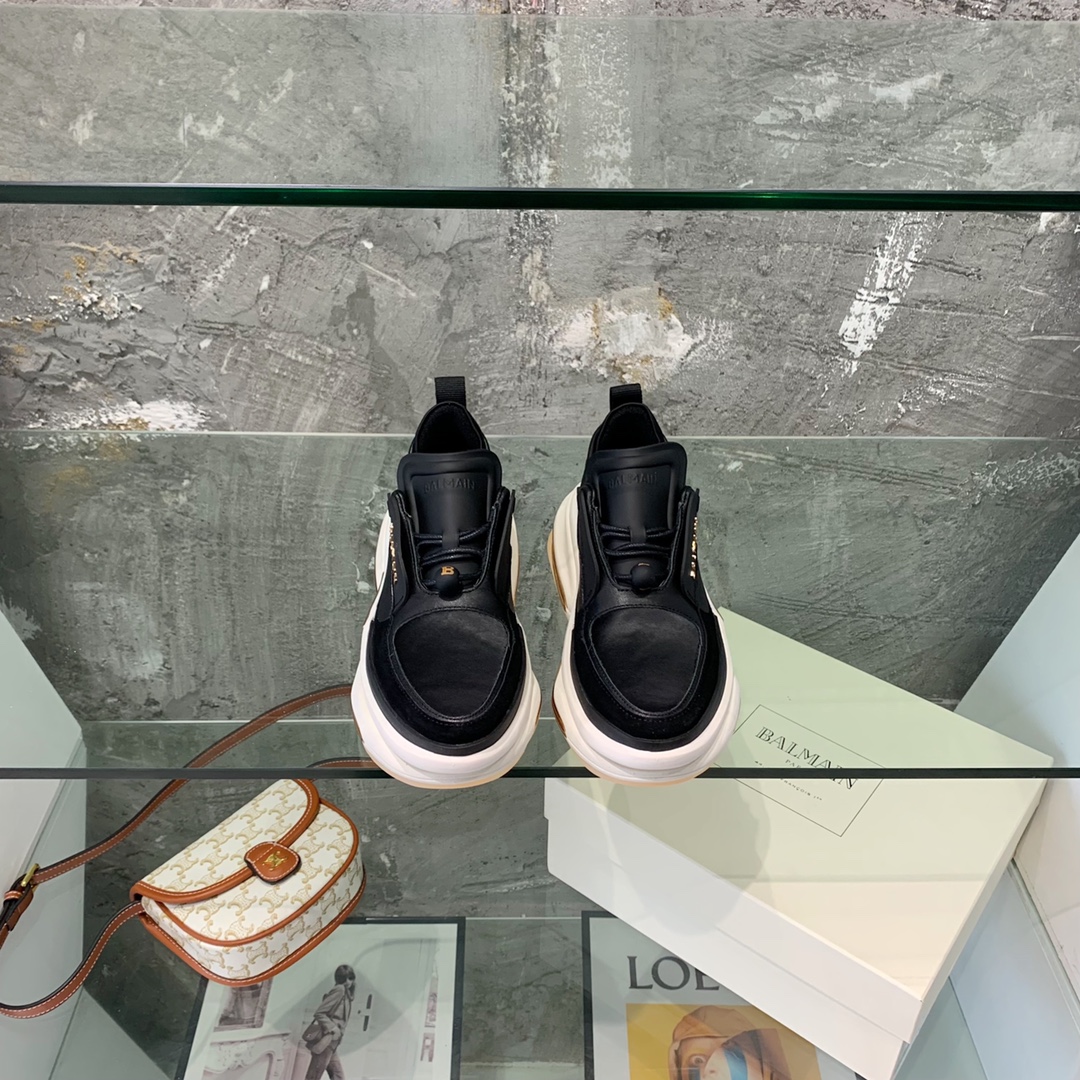 Balmain B-Bold Low-Top Sneakers - PerfectKickZ