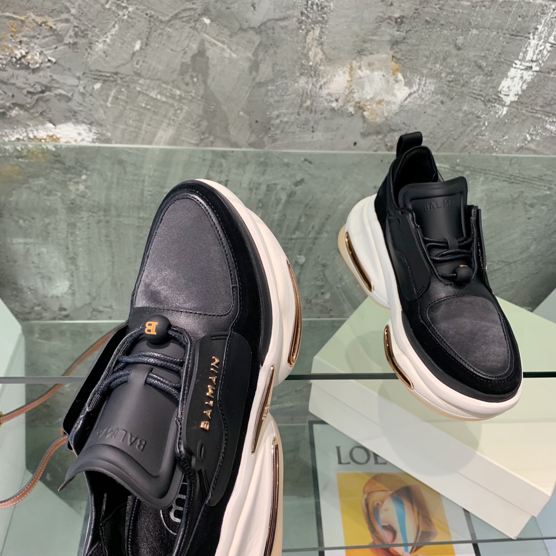 Balmain B-Bold Low-Top Sneakers - PerfectKickZ
