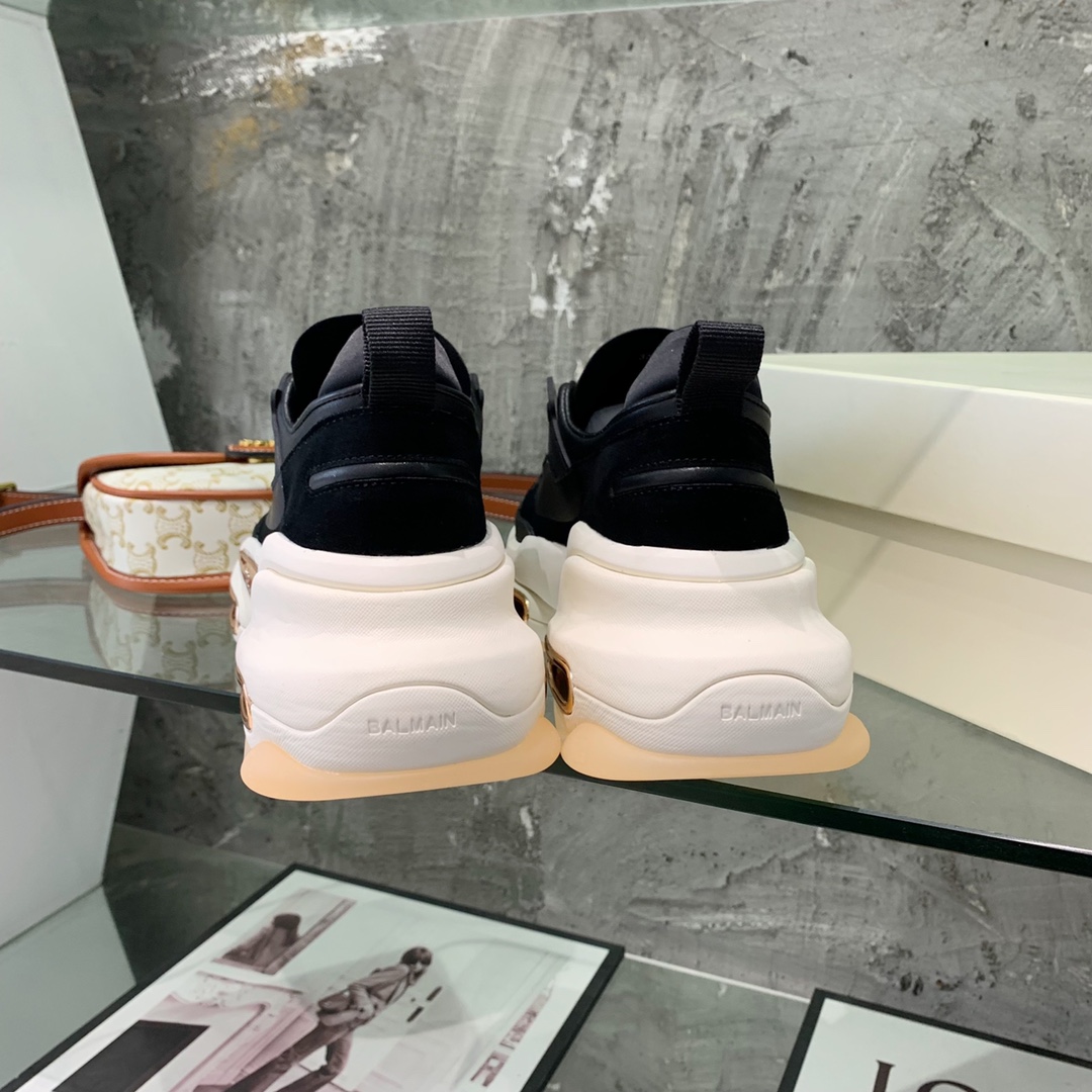 Balmain B-Bold Low-Top Sneakers - PerfectKickZ