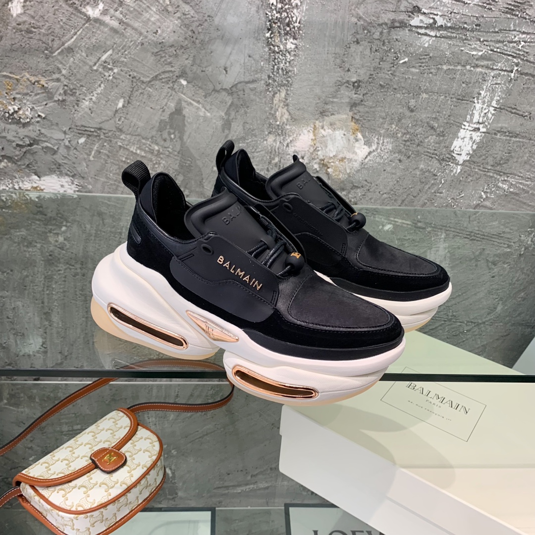 Balmain B-Bold Low-Top Sneakers - PerfectKickZ