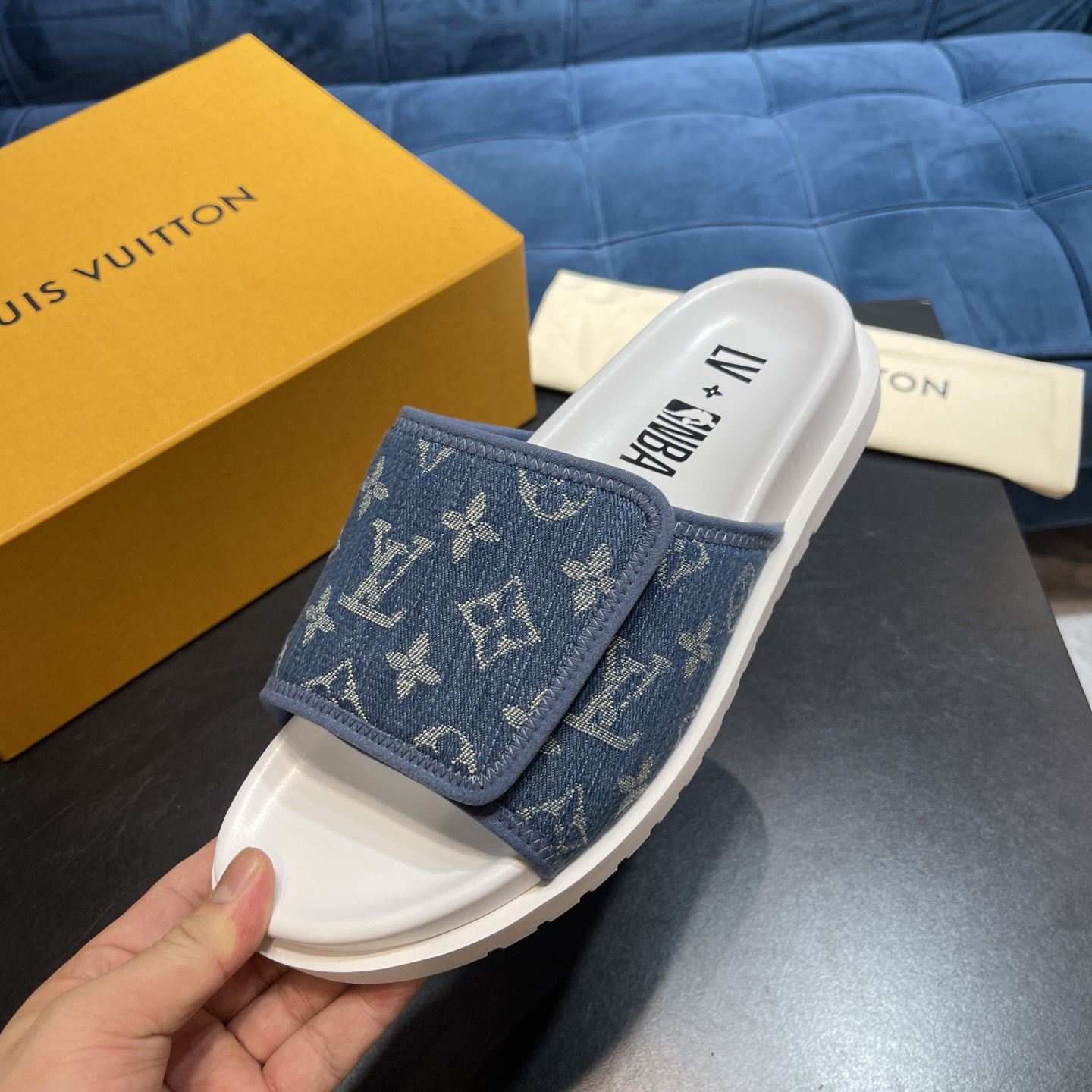 Louis Vuitton x NBA Monogram Slipper - 