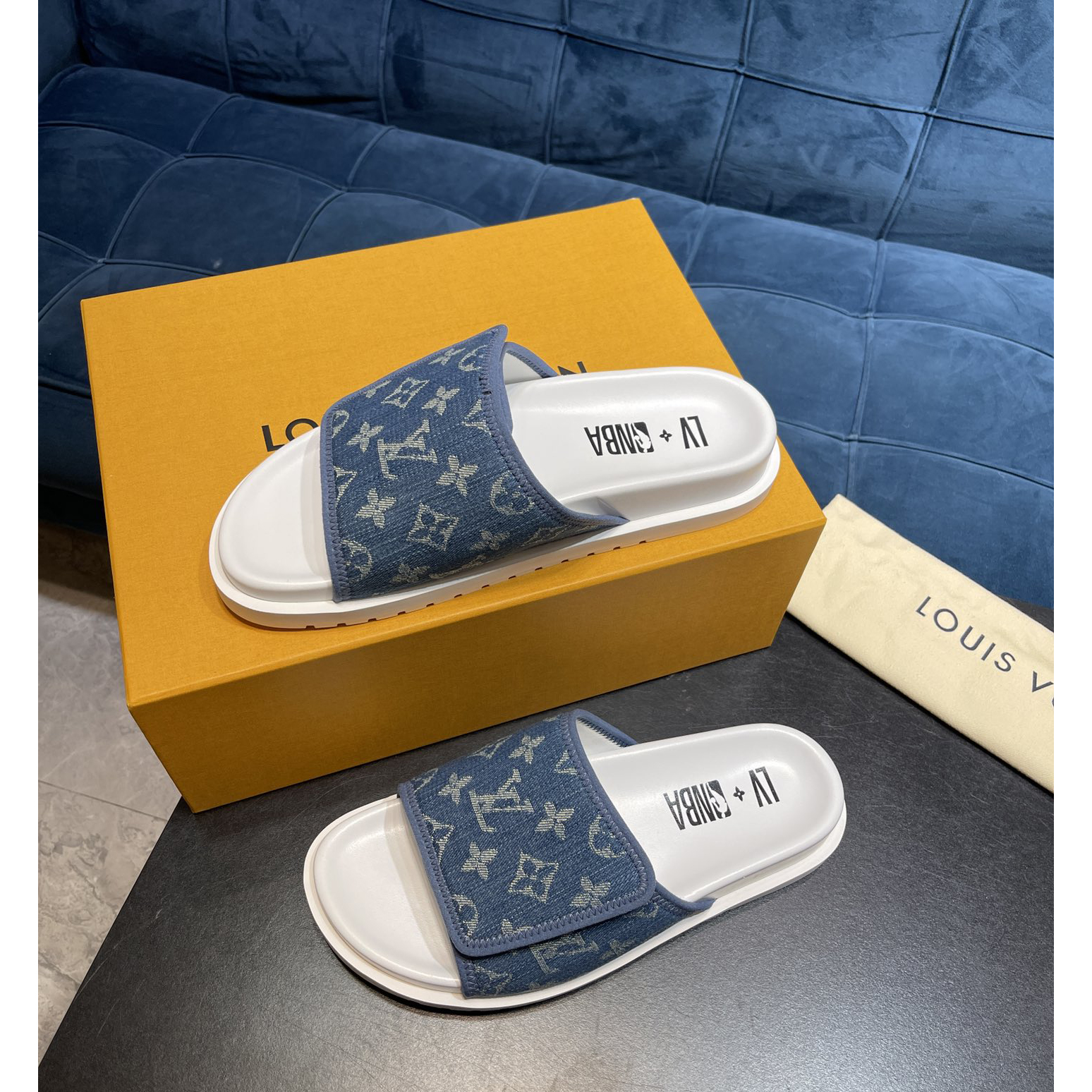 Louis Vuitton x NBA Monogram Slipper - 