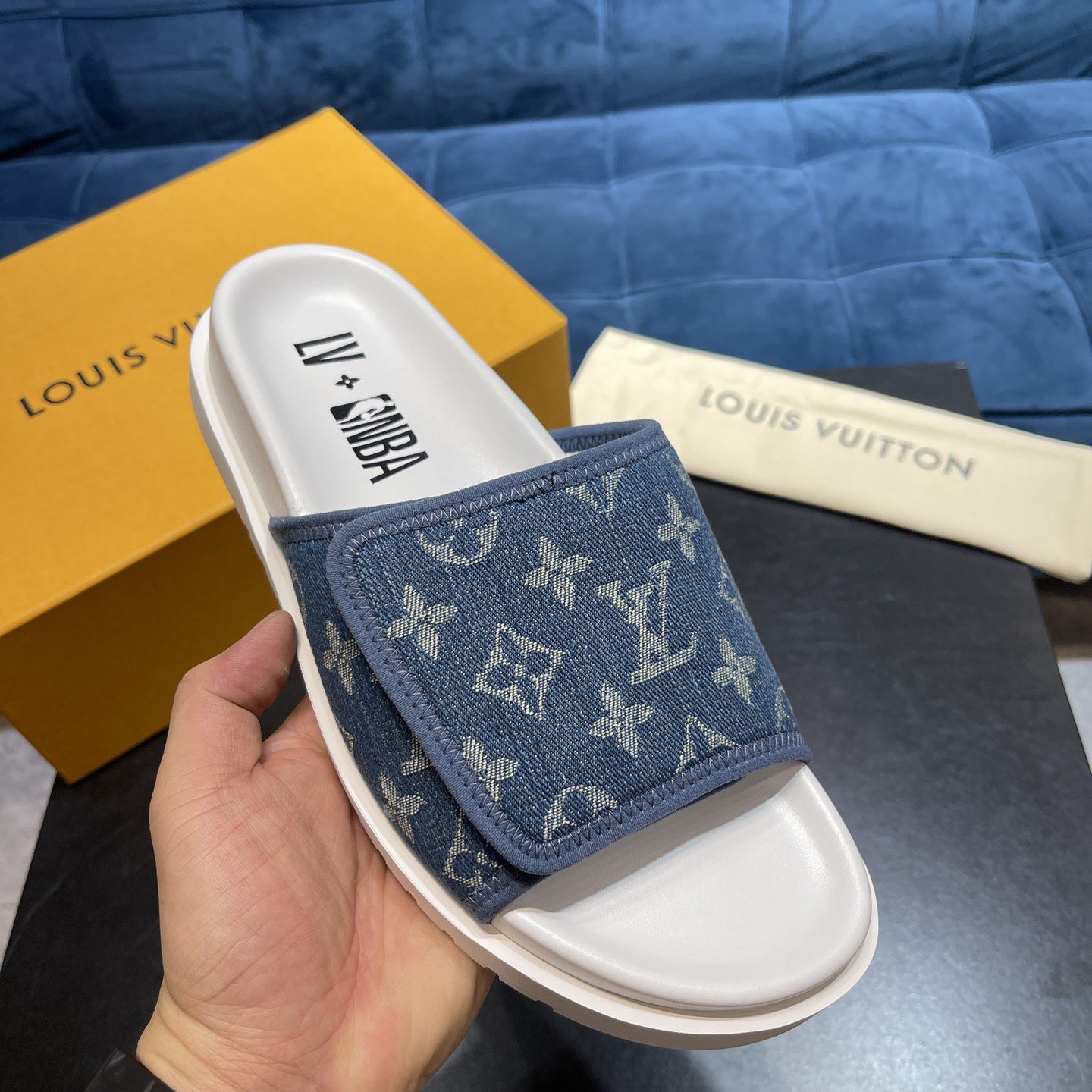 Louis Vuitton x NBA Monogram Slipper - 