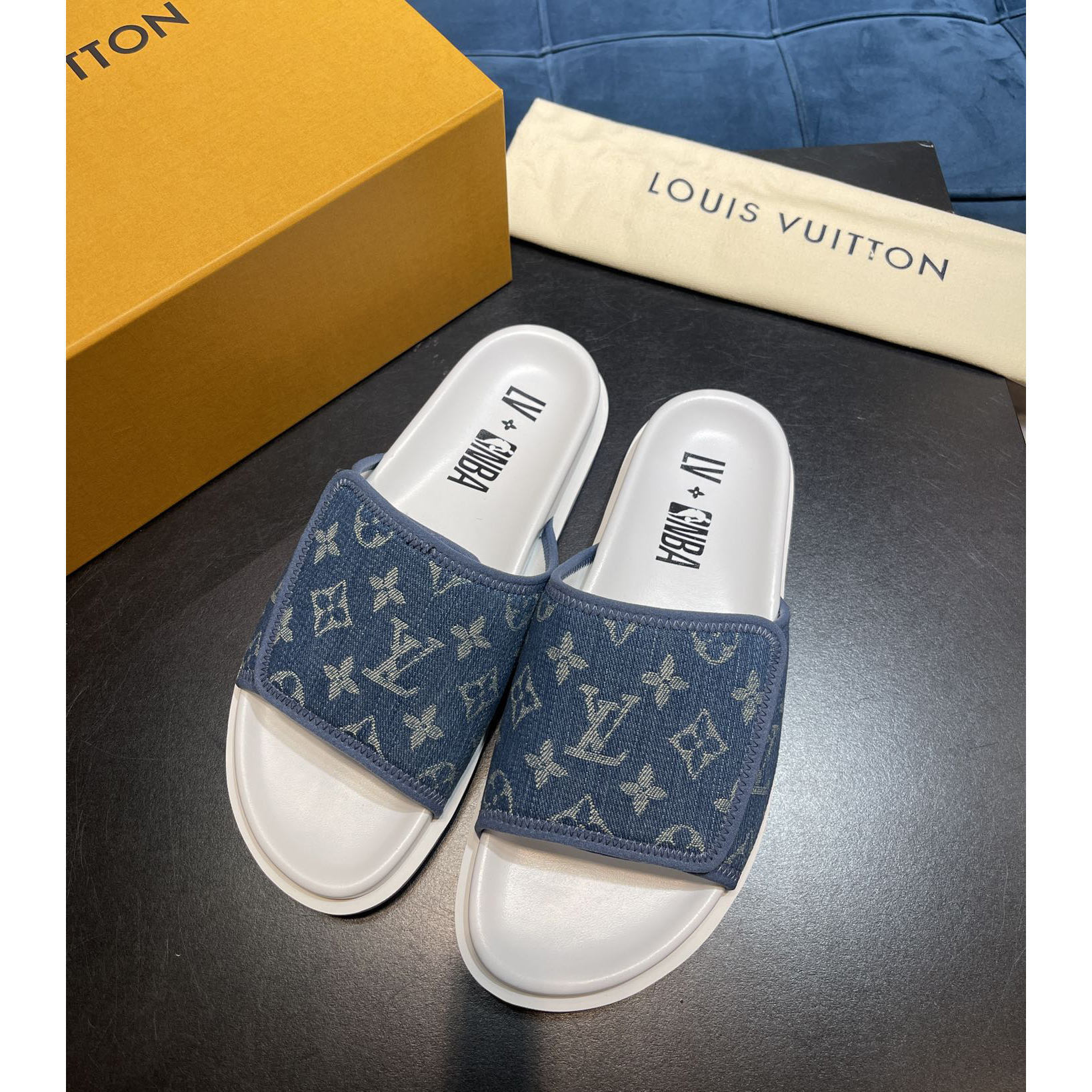 Louis Vuitton x NBA Monogram Slipper - 