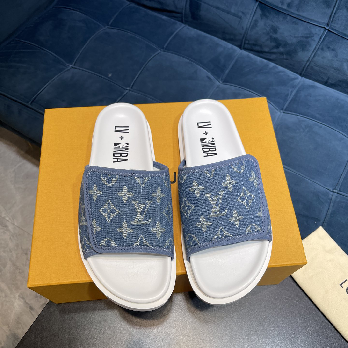 Louis Vuitton x NBA Monogram Slipper - 