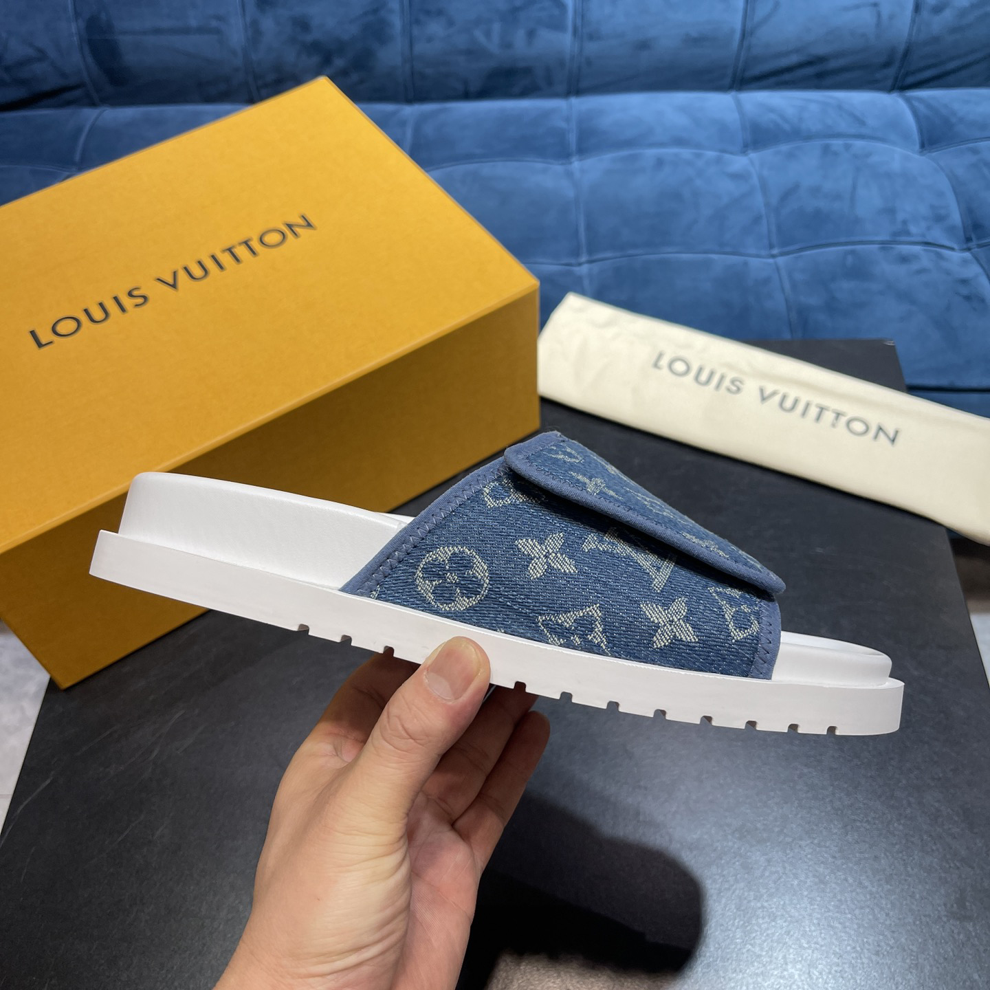 Louis Vuitton x NBA Monogram Slipper - 