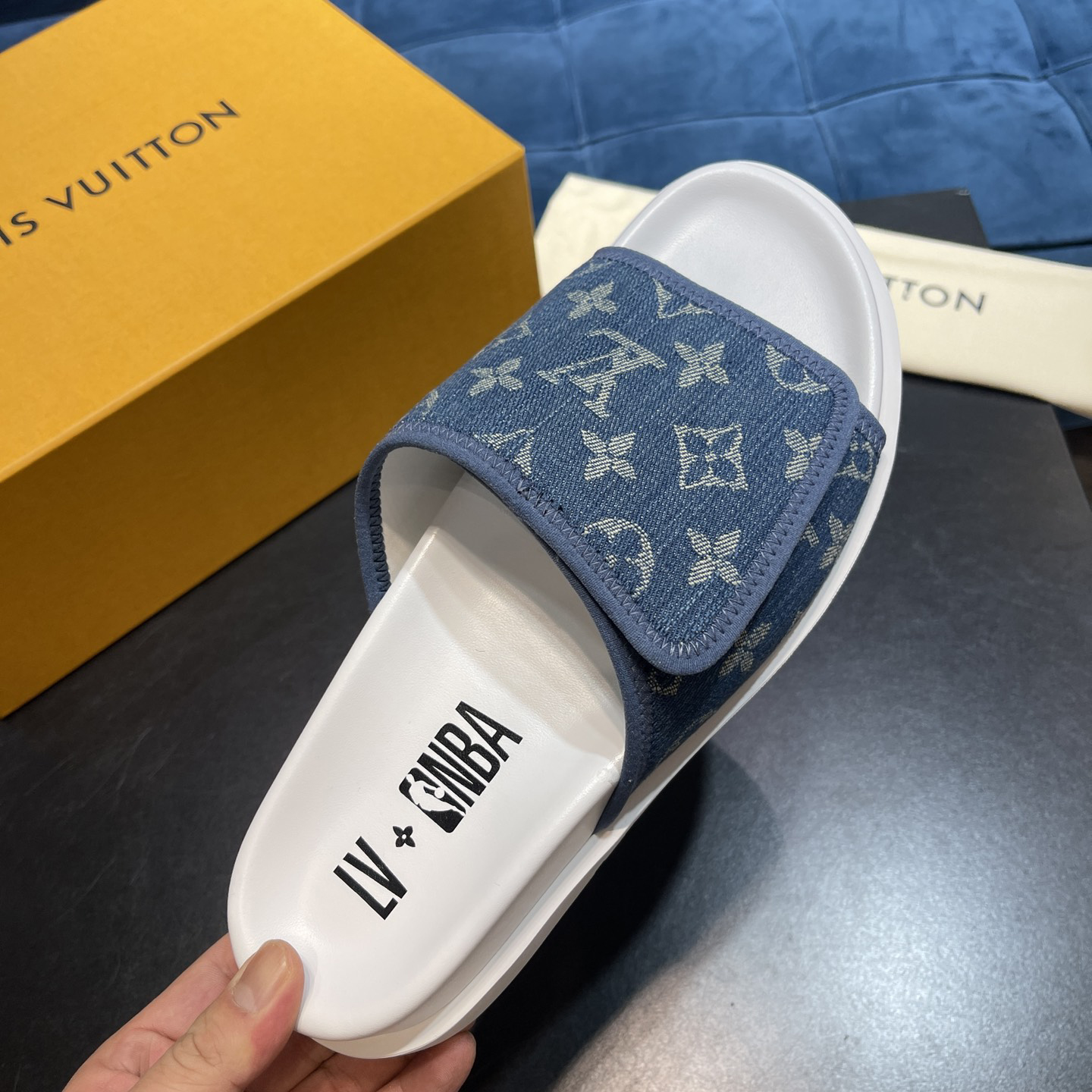 Louis Vuitton x NBA Monogram Slipper - 