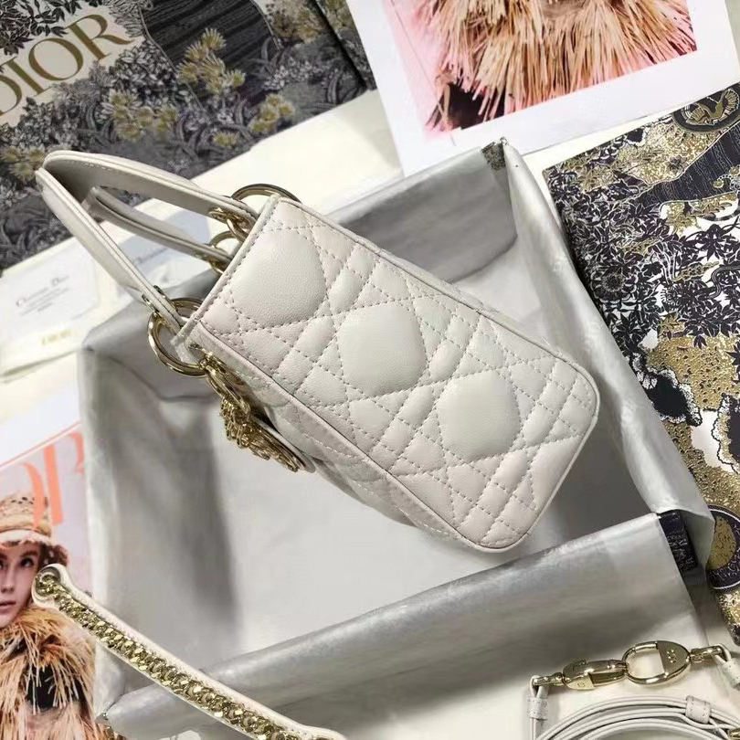 Dior Lady D-Lite Handbag（17-15-7CM） - PerfectKickZ