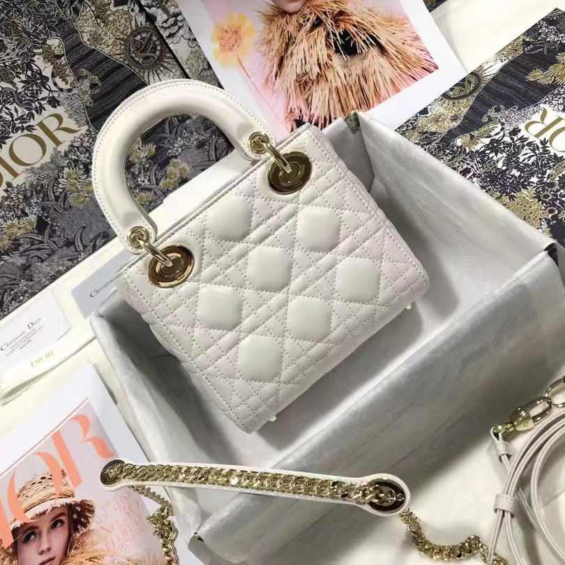 Dior Lady D-Lite Handbag（17-15-7CM） - PerfectKickZ