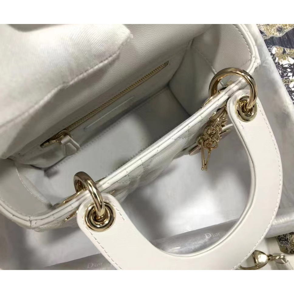 Dior Lady D-Lite Handbag（17-15-7CM） - PerfectKickZ