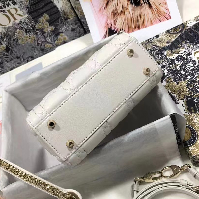 Dior Lady D-Lite Handbag（17-15-7CM） - PerfectKickZ