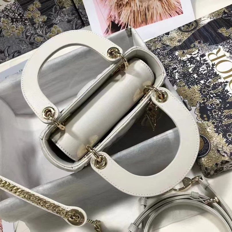 Dior Lady D-Lite Handbag（17-15-7CM） - PerfectKickZ