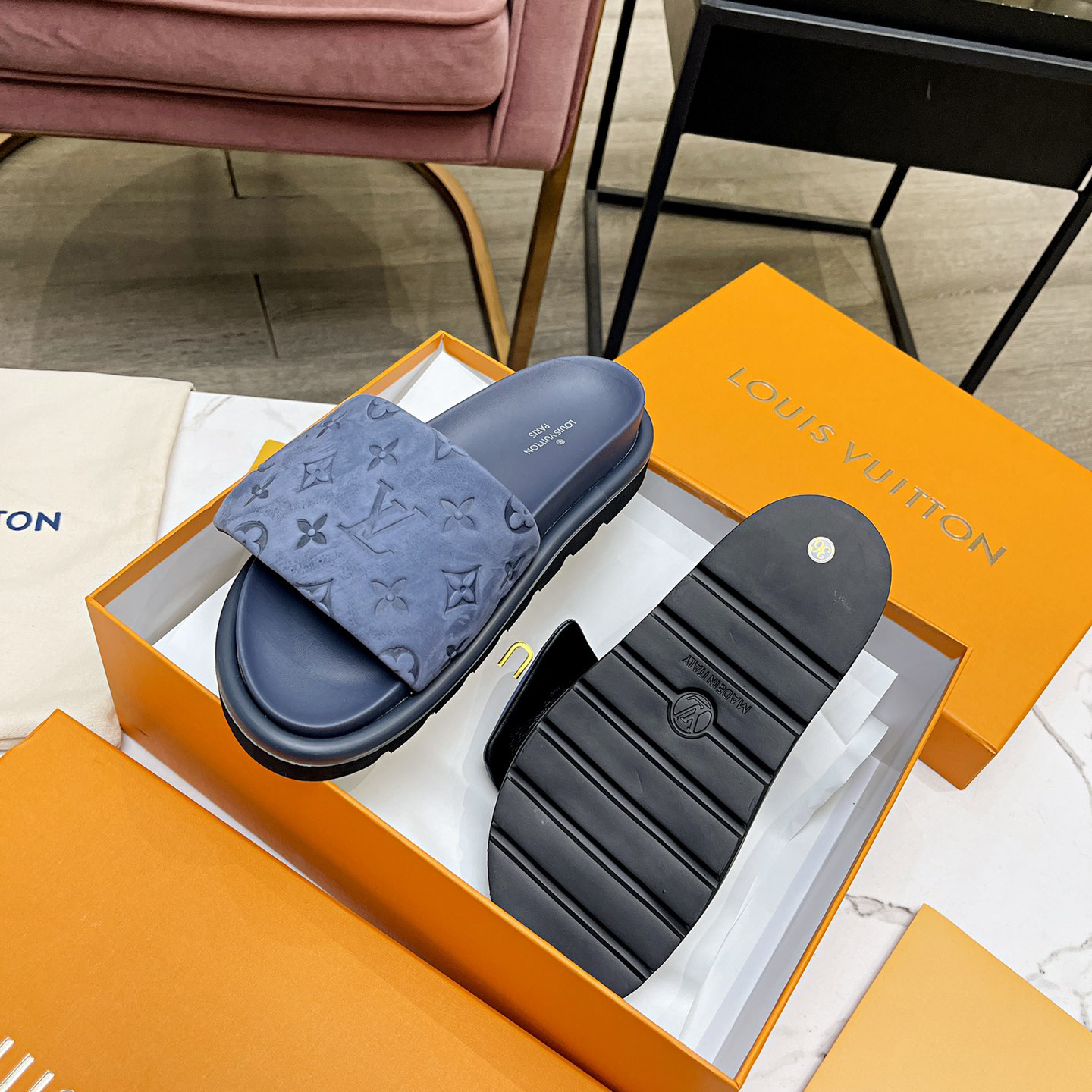 Louis Vuitton Pool Pillow Comfort Mules - PerfectKickZ