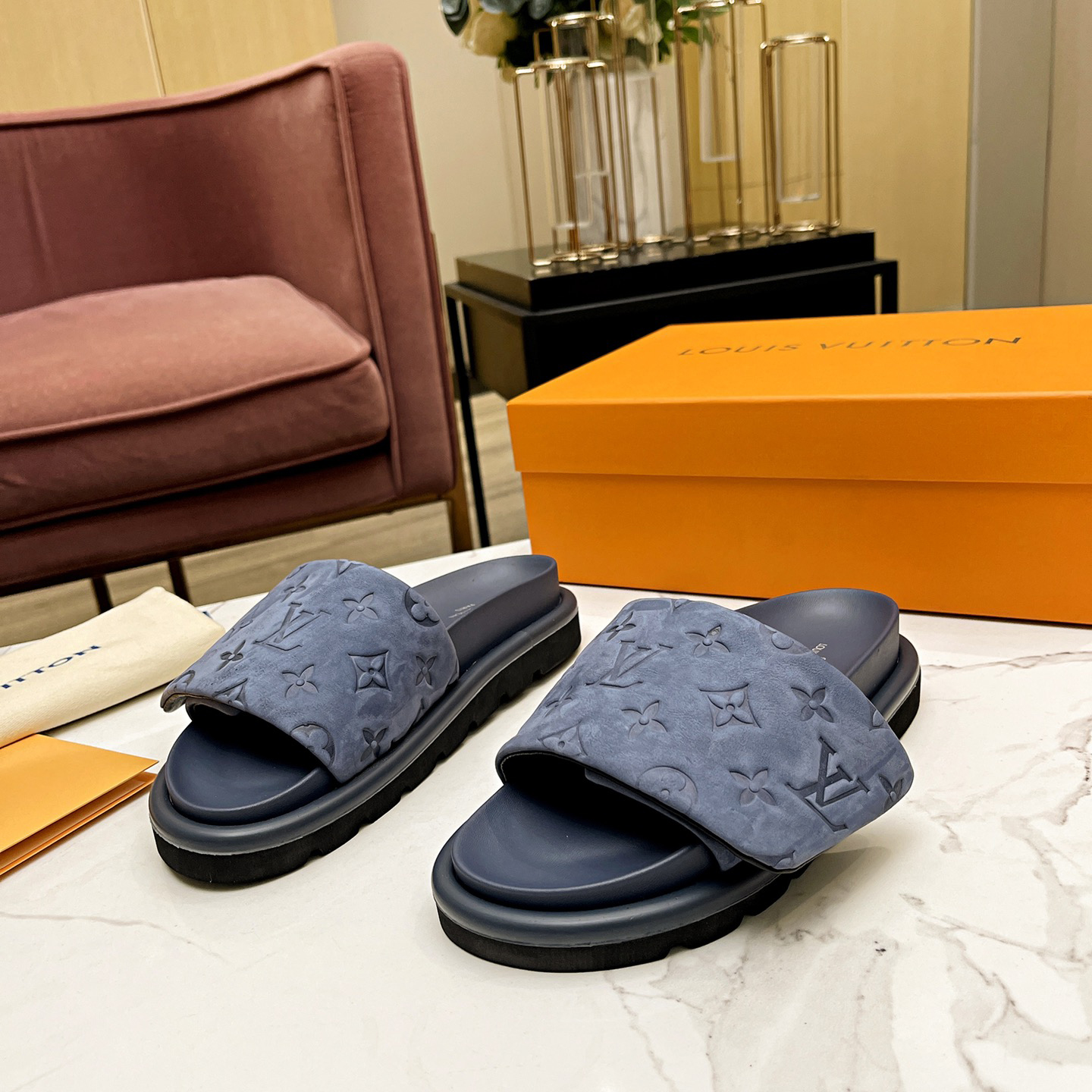Louis Vuitton Pool Pillow Comfort Mules - PerfectKickZ