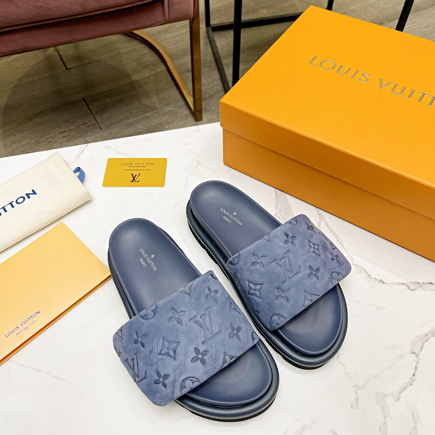 Louis Vuitton Pool Pillow Comfort Mules - PerfectKickZ