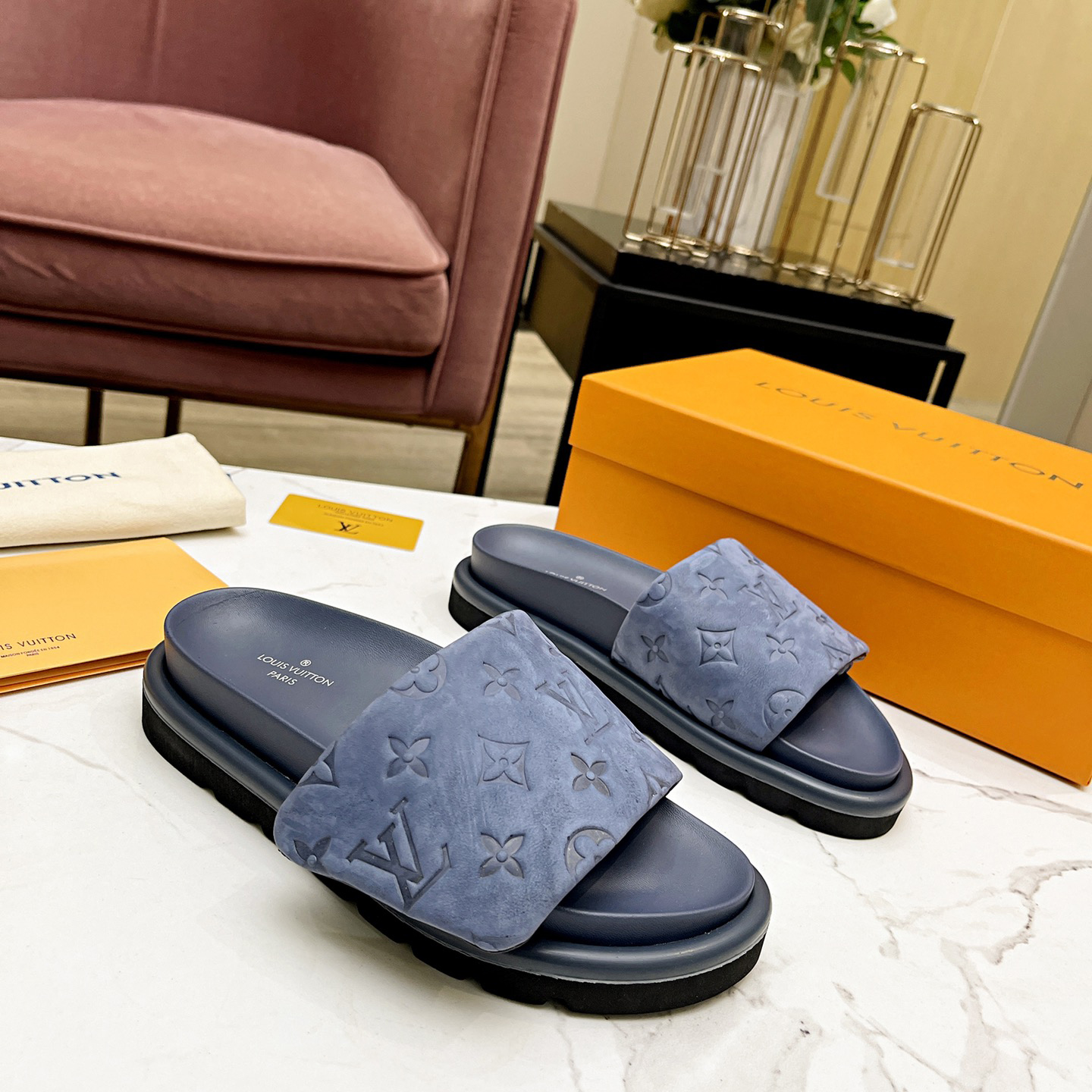 Louis Vuitton Pool Pillow Comfort Mules - PerfectKickZ