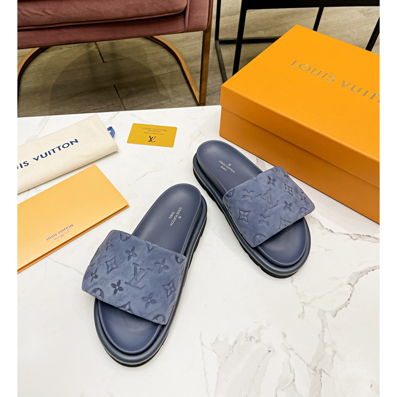 Louis Vuitton Pool Pillow Comfort Mules - PerfectKickZ