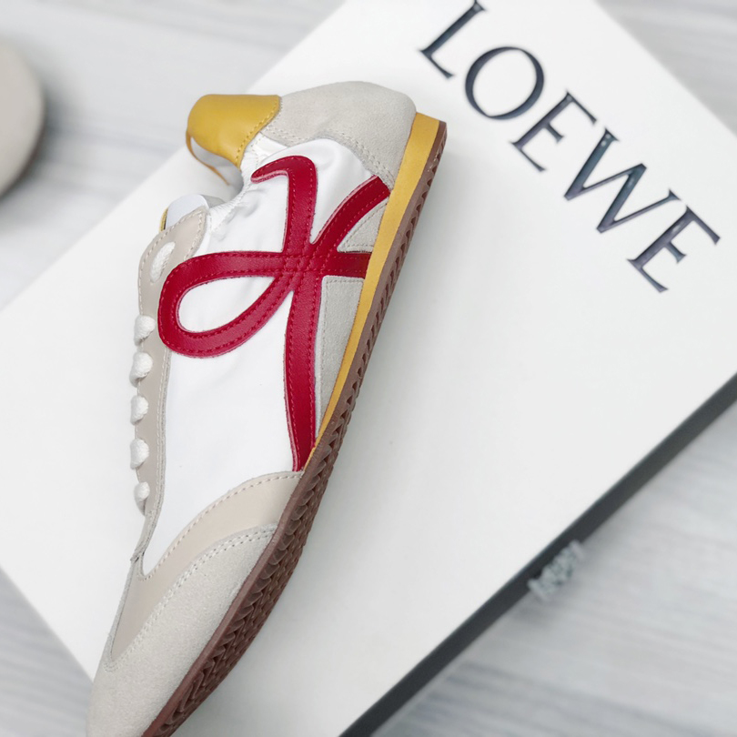 Loewe Ballet Runner In Nylon And Calfskin - PerfectKickZ