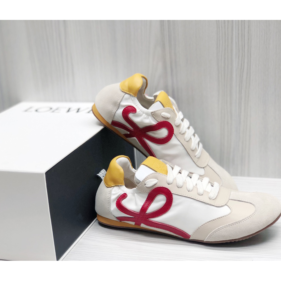 Loewe Ballet Runner In Nylon And Calfskin - PerfectKickZ