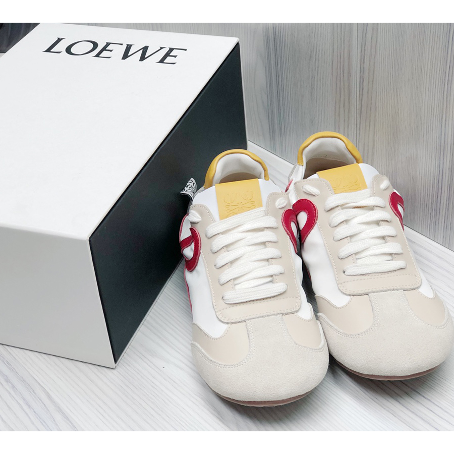 Loewe Ballet Runner In Nylon And Calfskin - PerfectKickZ