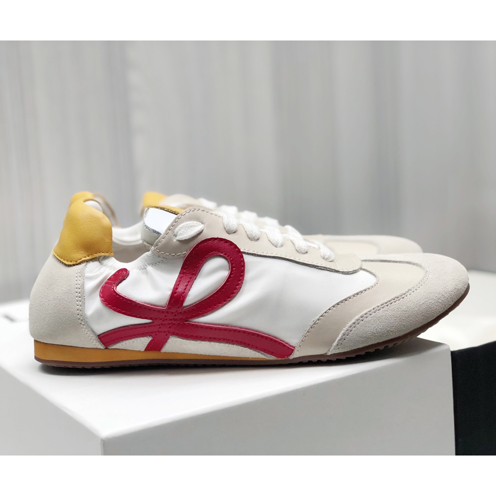 Loewe Ballet Runner In Nylon And Calfskin - PerfectKickZ