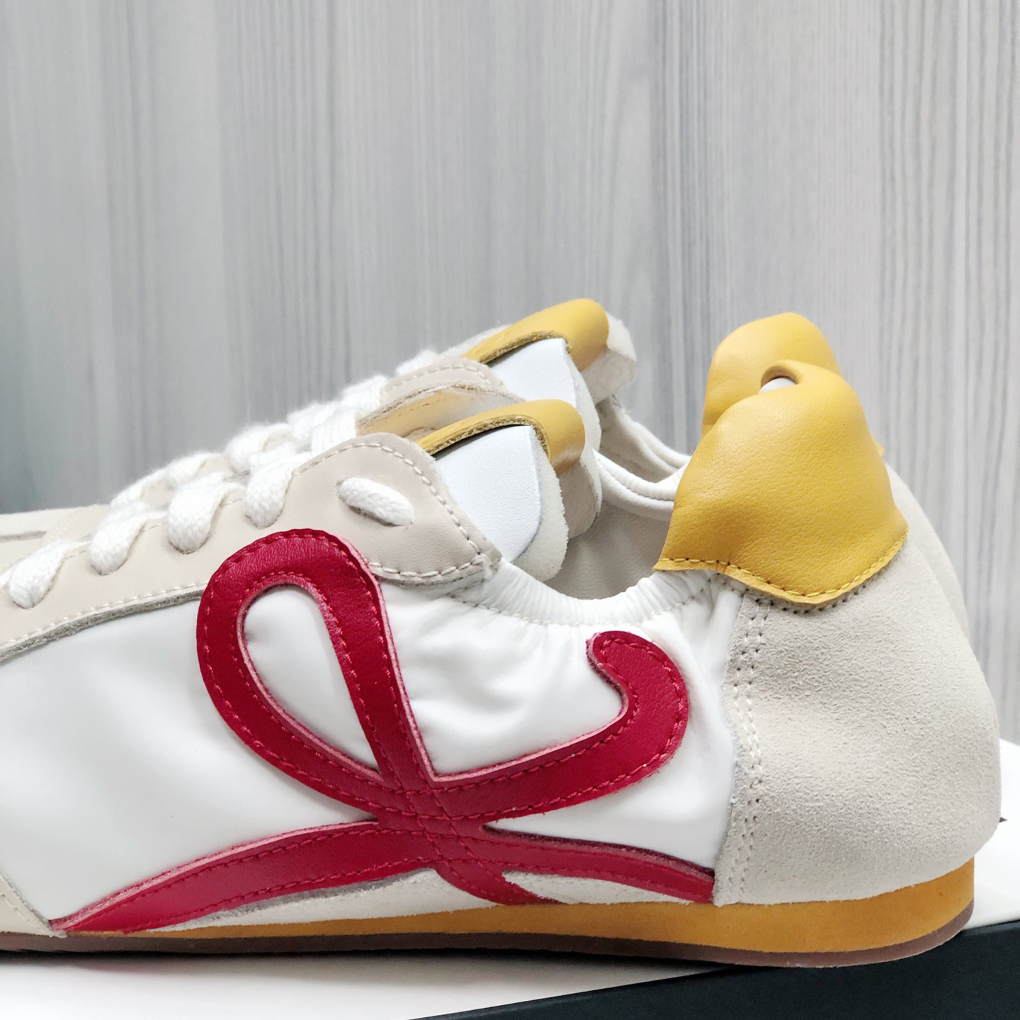 Loewe Ballet Runner In Nylon And Calfskin - PerfectKickZ