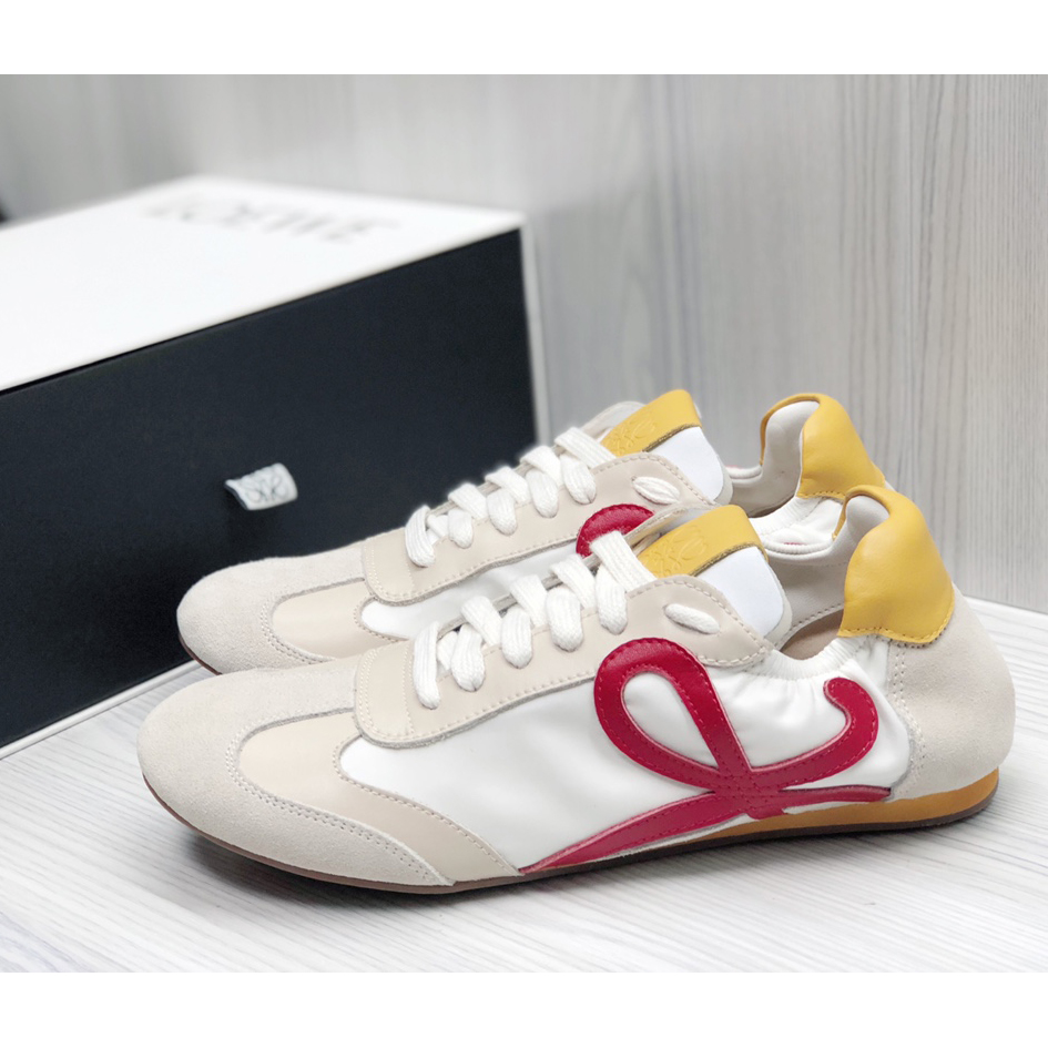 Loewe Ballet Runner In Nylon And Calfskin - PerfectKickZ