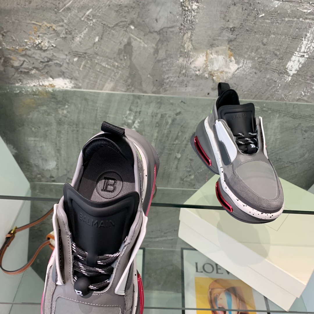 Balmain B-Bold Low-Top Sneakers - PerfectKickZ