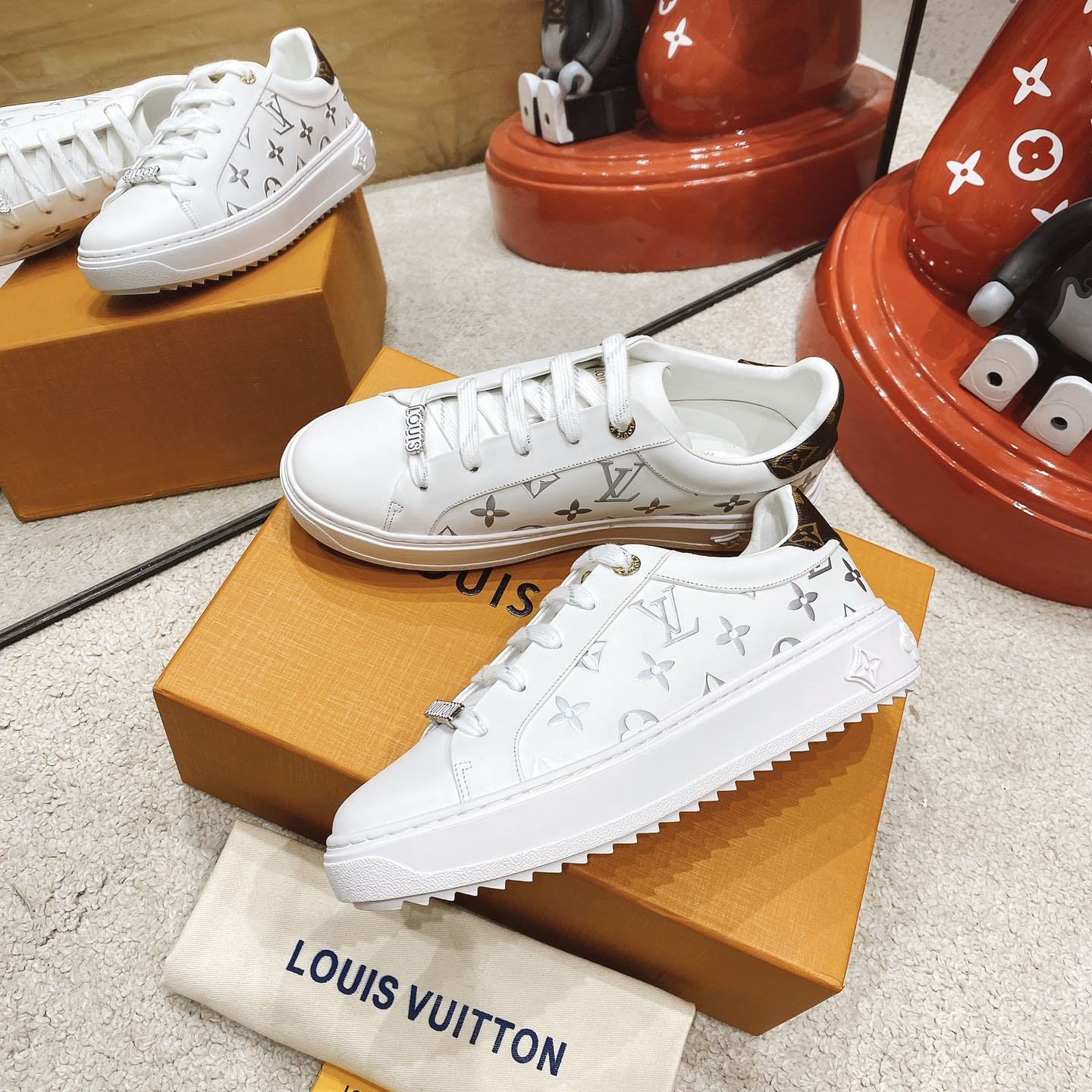 Louis Vuitton Time Out Sneaker  - PerfectKickZ