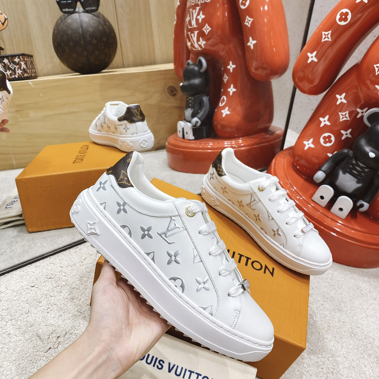 Louis Vuitton Time Out Sneaker  - PerfectKickZ