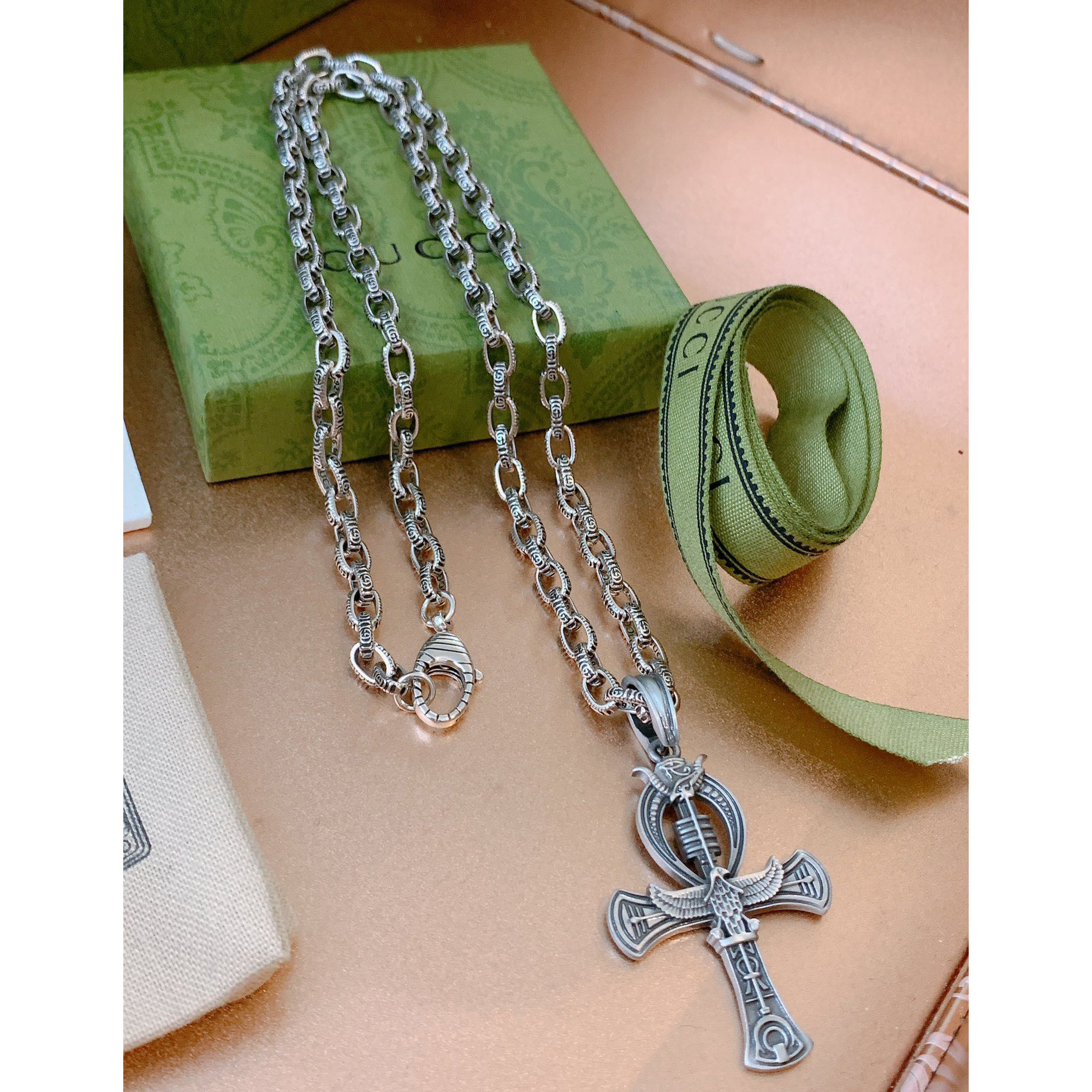 Gucci Anger Forest Necklace - PerfectKickZ