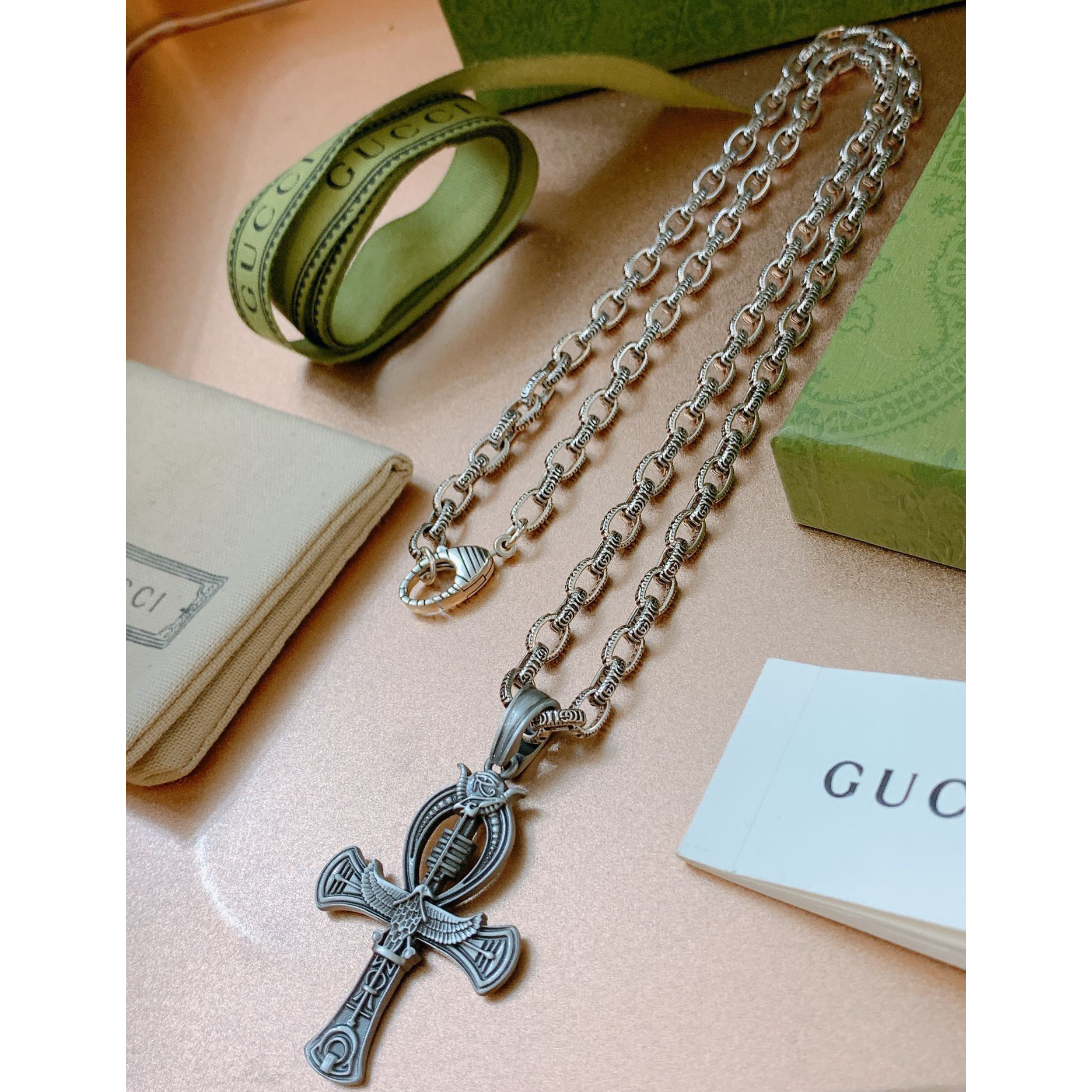 Gucci Anger Forest Necklace - PerfectKickZ